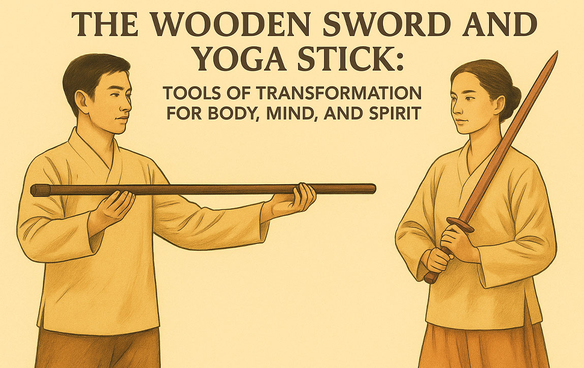 The Wooden Sword and Yoga Stick Tools of Transformation for Body Mind and Spirit