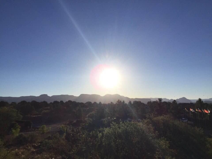 Sunrise at Sedona Mago Center for Wellbeing and Retreat